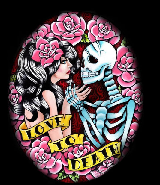 Love to Death by Carissa Rose Art