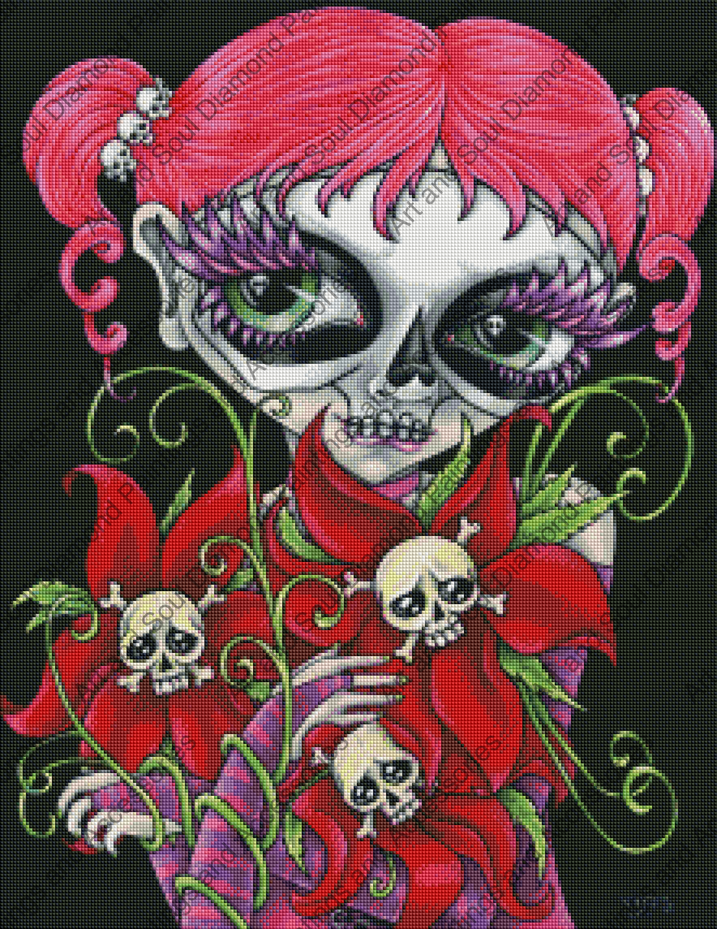 Bouquet of Skulls by Tandoll