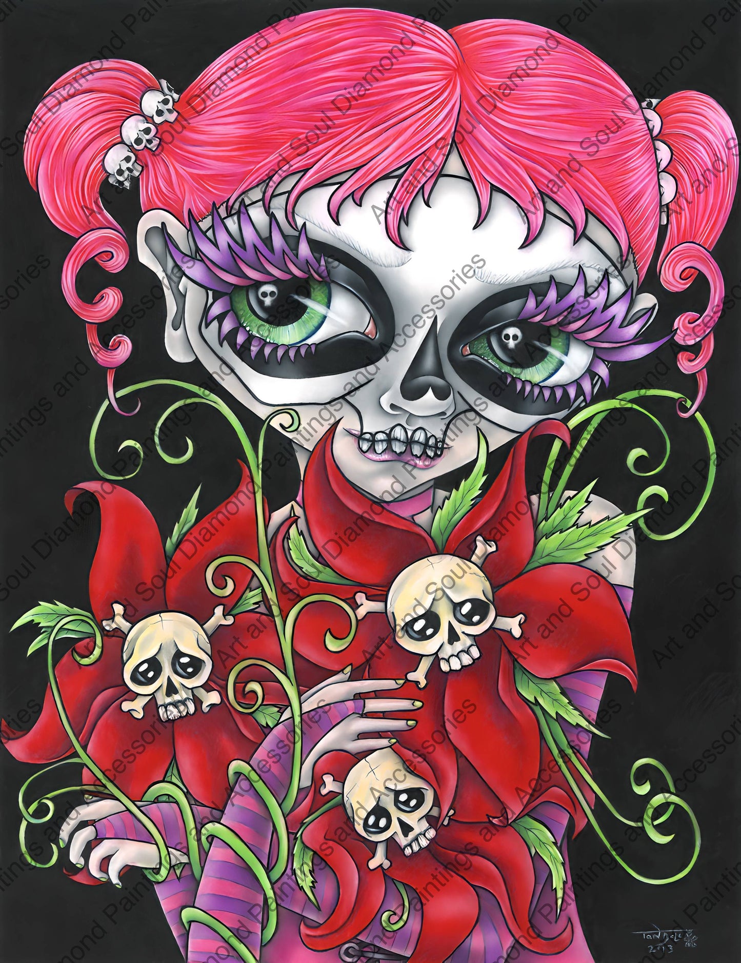 Bouquet of Skulls by Tandoll