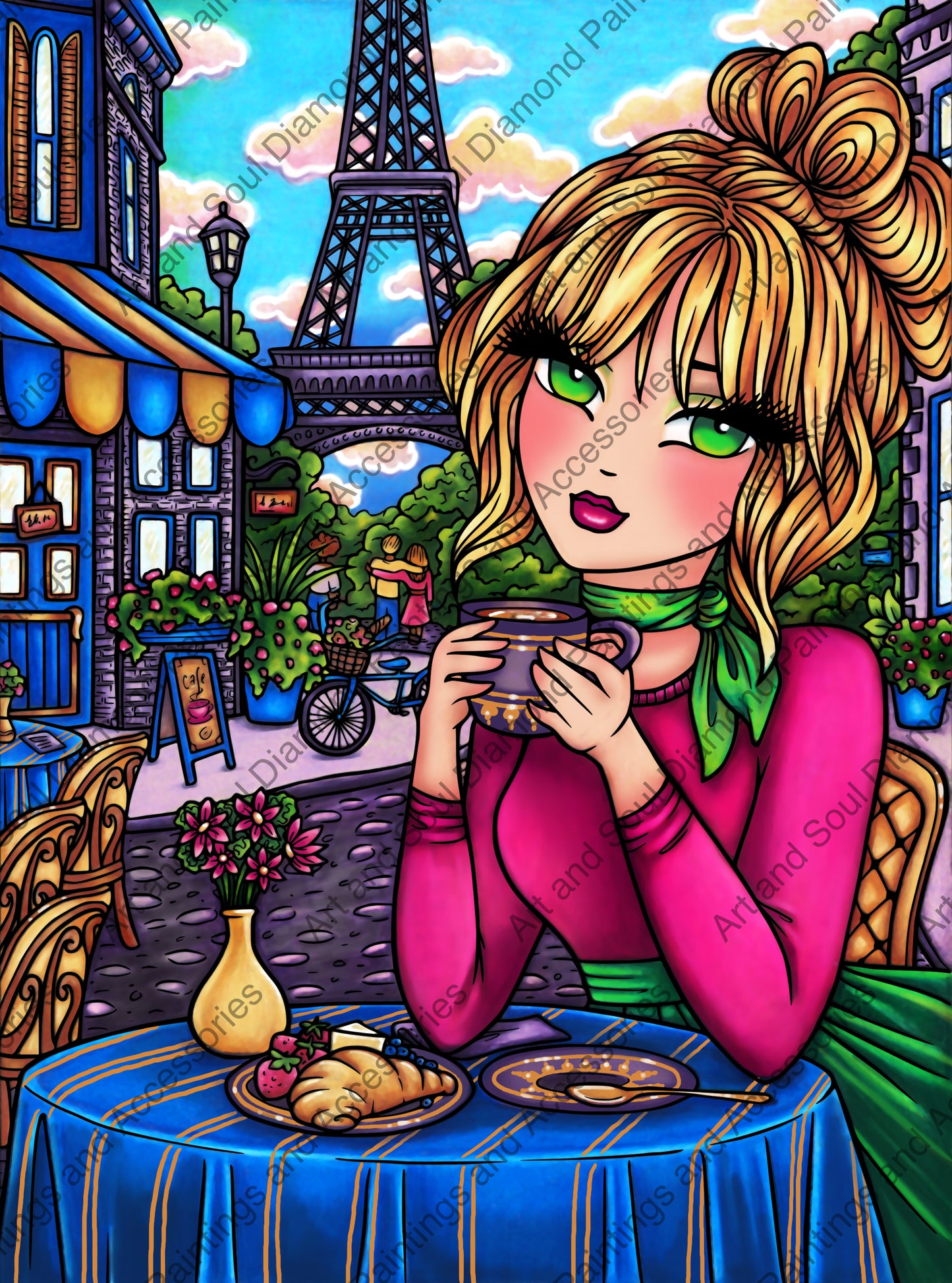 Cafe Paris by Hannah Lynn