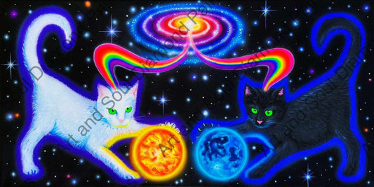 Cosmic Kitties by Becca Tindol