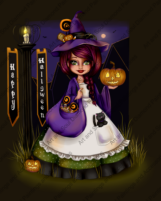 Destiny Halloween Witch by Amanda Hicks