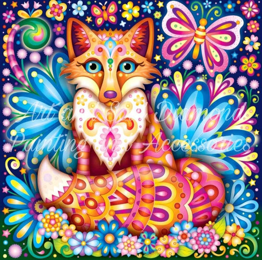 Colorful Fox by Thaneeya