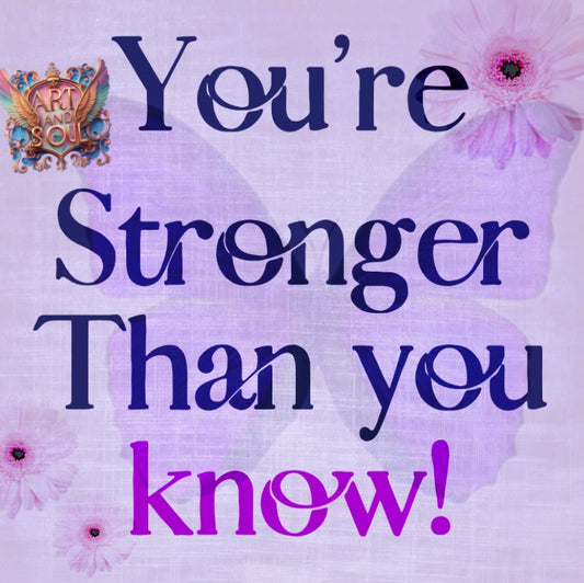 STRONGER THAN YOU KNOW by Cheryl Carpenter