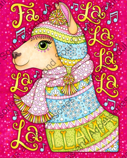 Fa La La Llama by Thaneeya