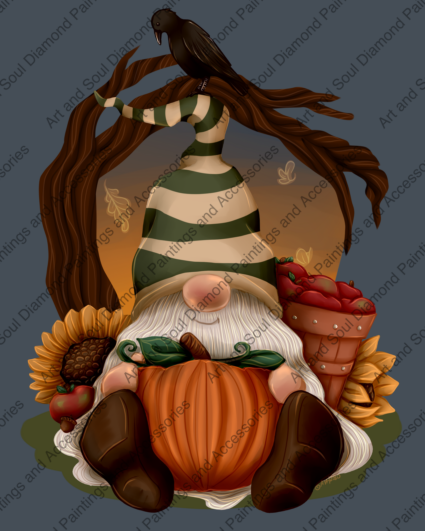 Fall Gnome by Amanda Hicks