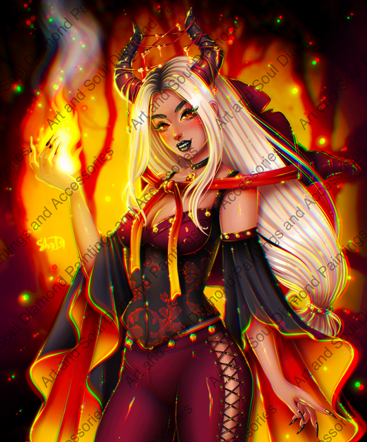 Fire Witch by Yaroslava Guskova