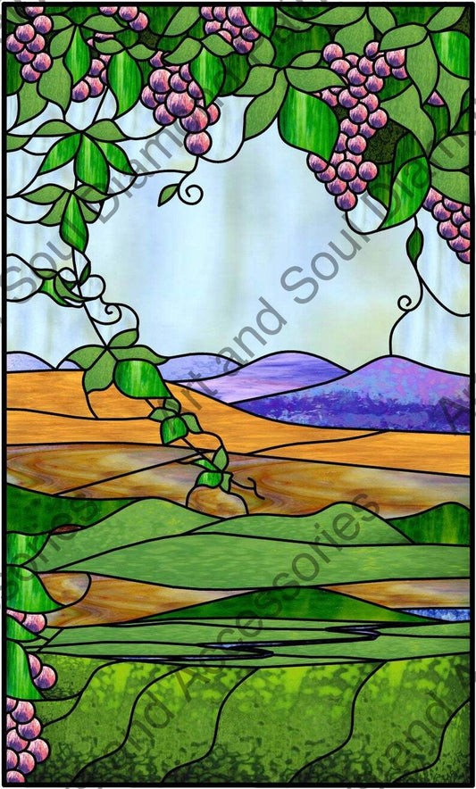 Grape Arbor View by Christie Wood Studio