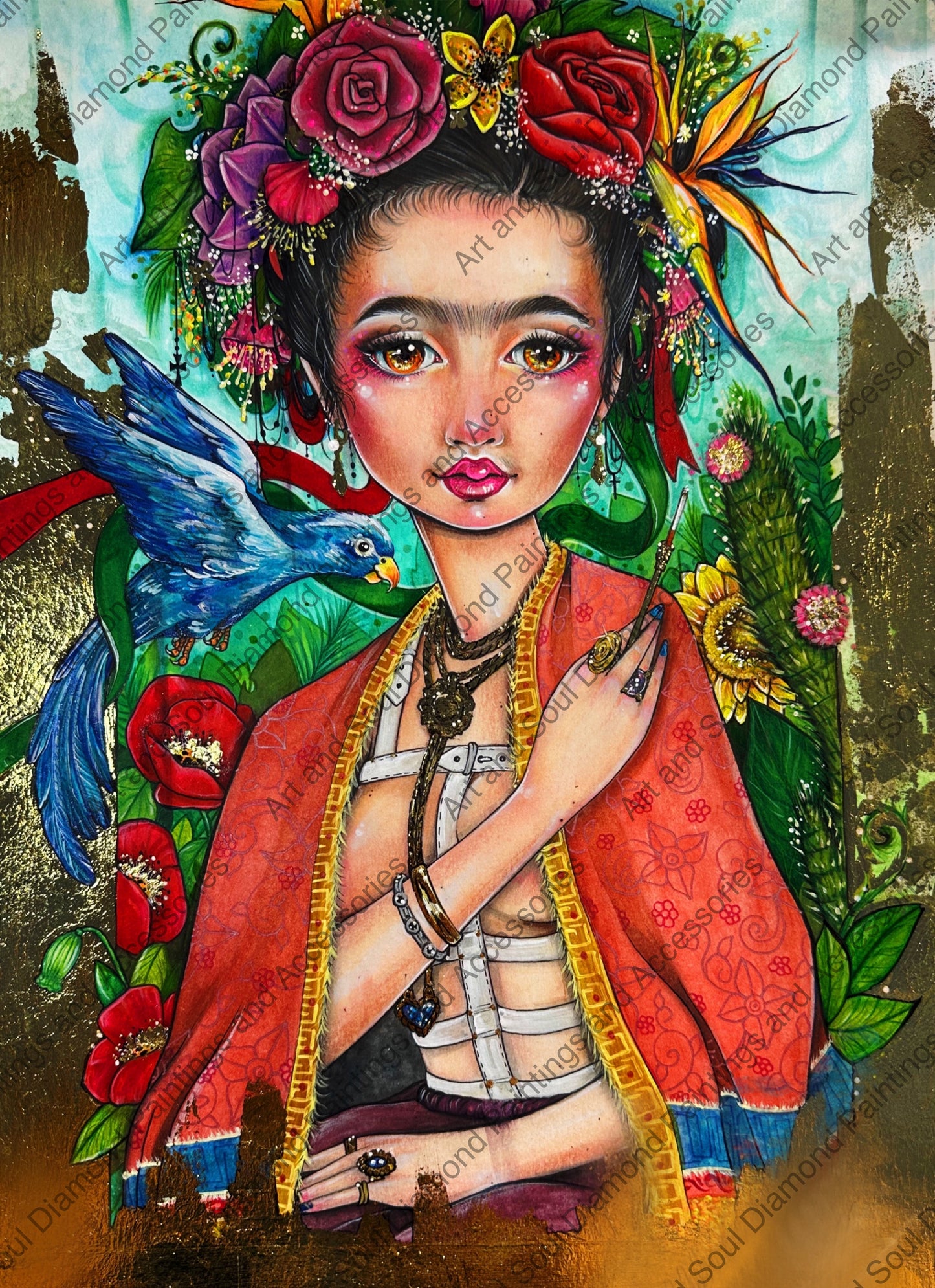 Honoring Frida by Manuel Da Cunha Vega