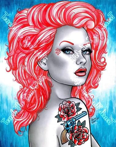 She Wants Revenge by Carissa Rose Art