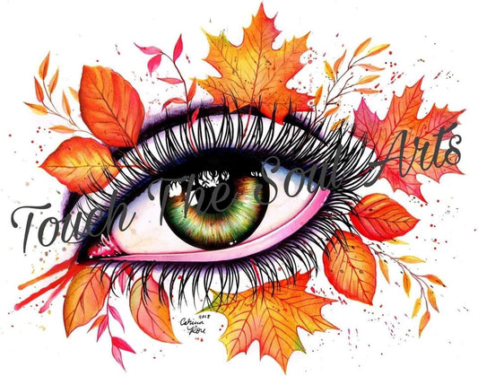 Autumn Eye by Carissa Rose Art