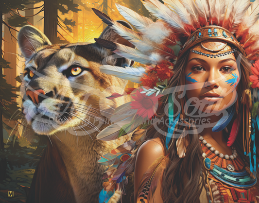 Cougar Spirit by Michael David Ward