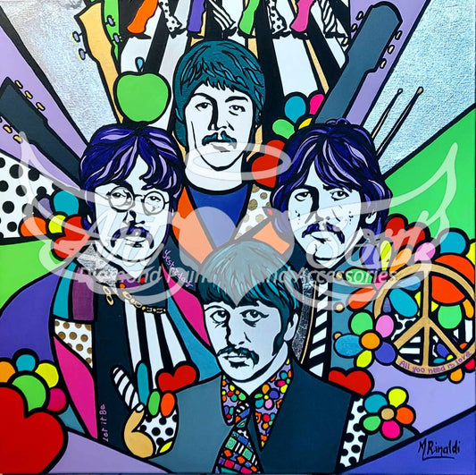 The Beatles by Mariella Rinaldi