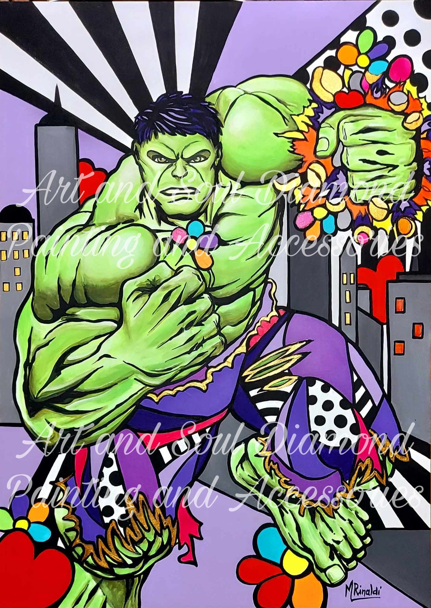 The Hulk by Mariella Rinaldi