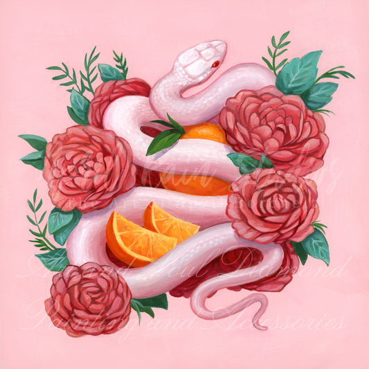 Citrus Snake by April Rain Studios