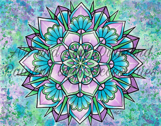 Mandala by Carissa Rose Art