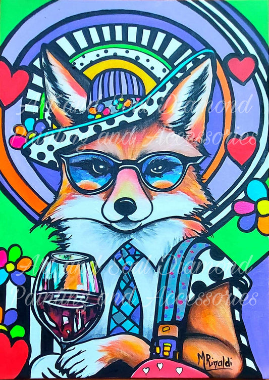 The Sophisticated Fox by Mariella Rinaldi