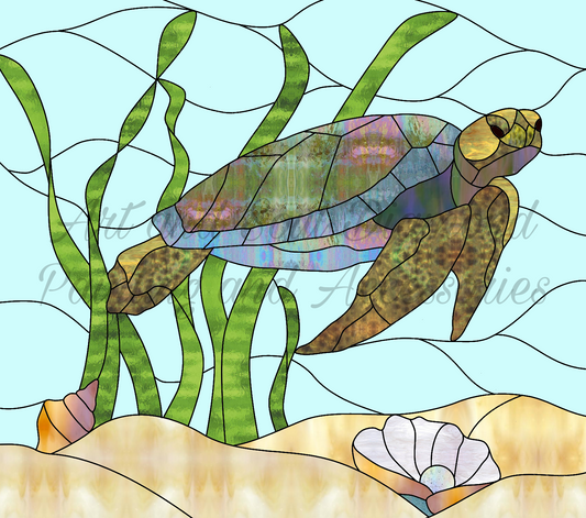 Sea Turtle by Copper Capricorn Glass