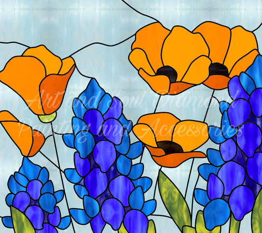 Wild Flowers by Copper Capricorn Glass