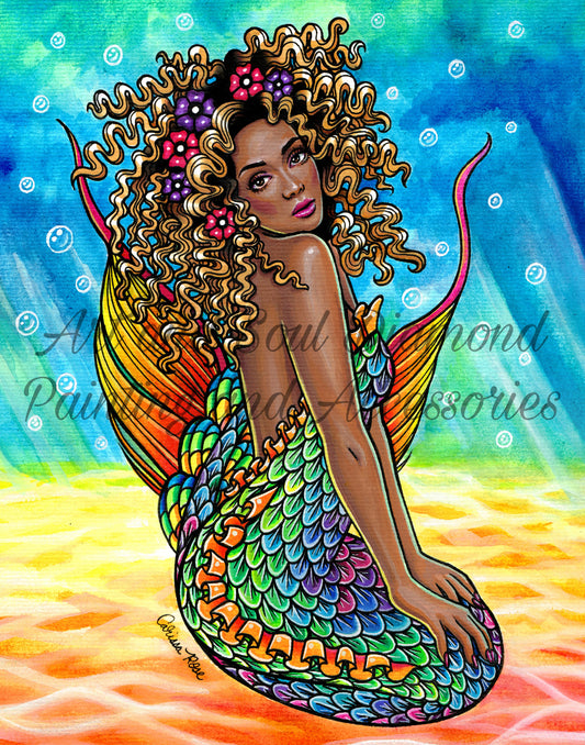 Miss Mermaid by Carissa Rose Art