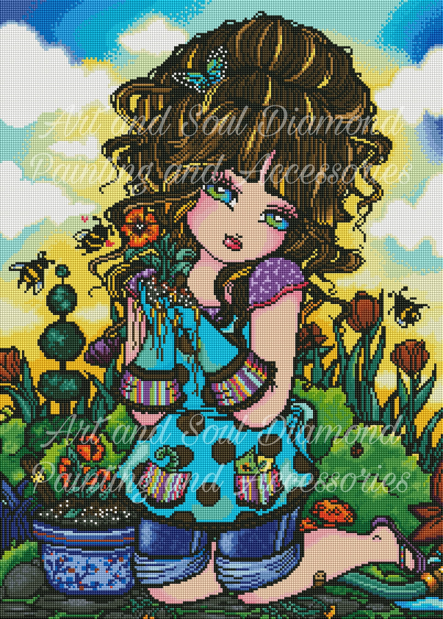 Garden Girl by Hannah Lynn
