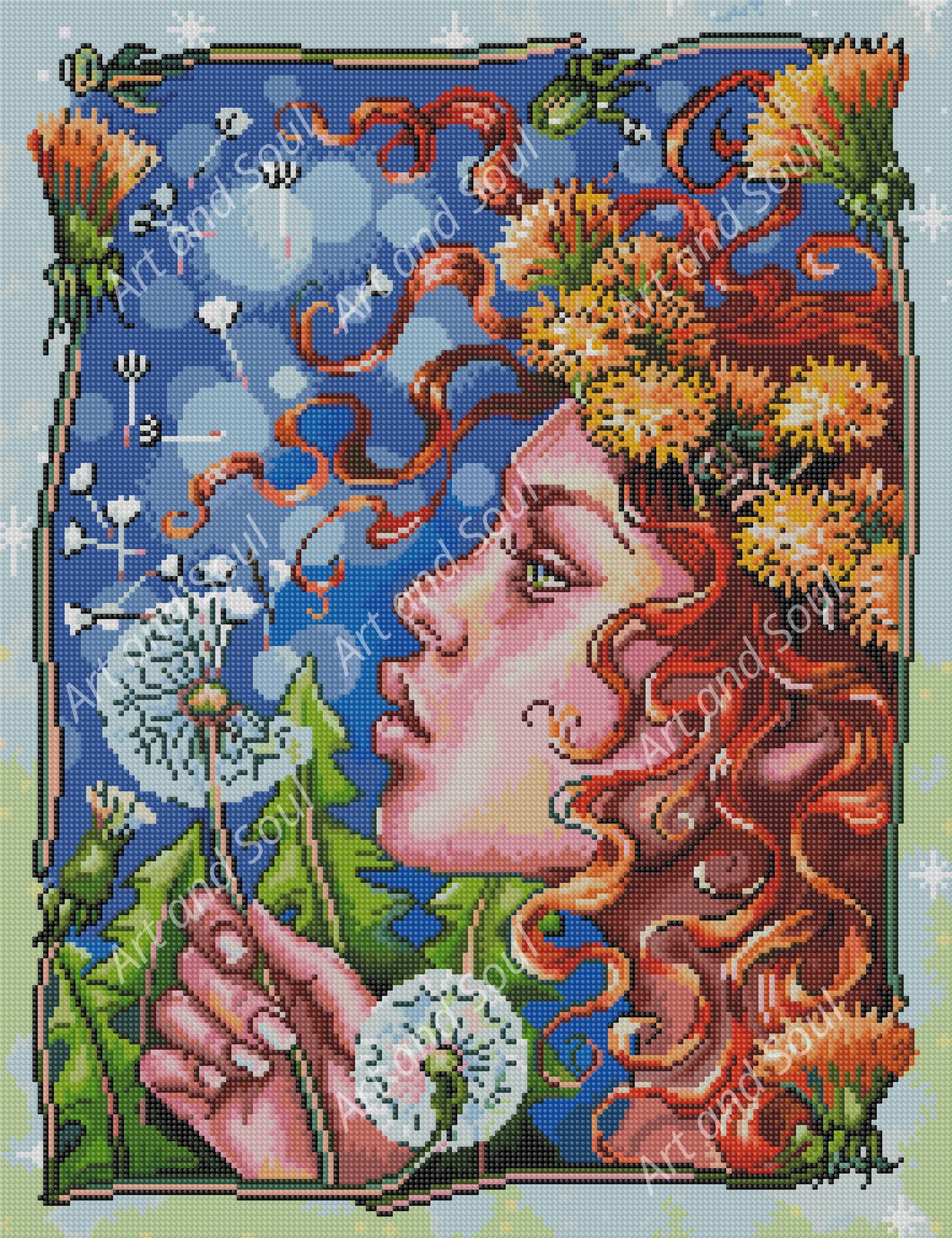Dandelion Fairy by Christine Karron