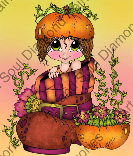 Pumpkin Garden Bestie by Sherri Baldy