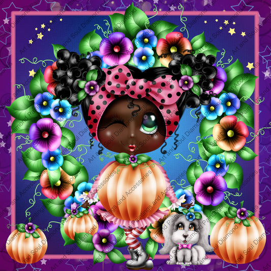 Pumpkin Garden Shatelle Bestie by Sherri Baldy