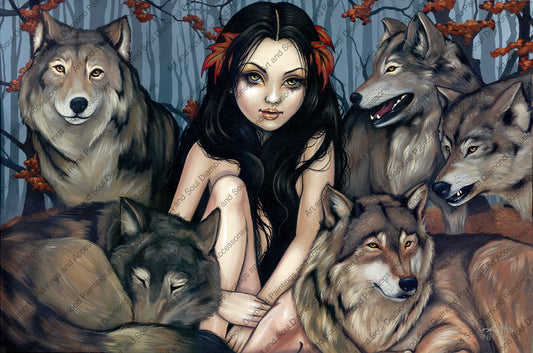 Raised By Wolves by Jasmine Becket Griffith