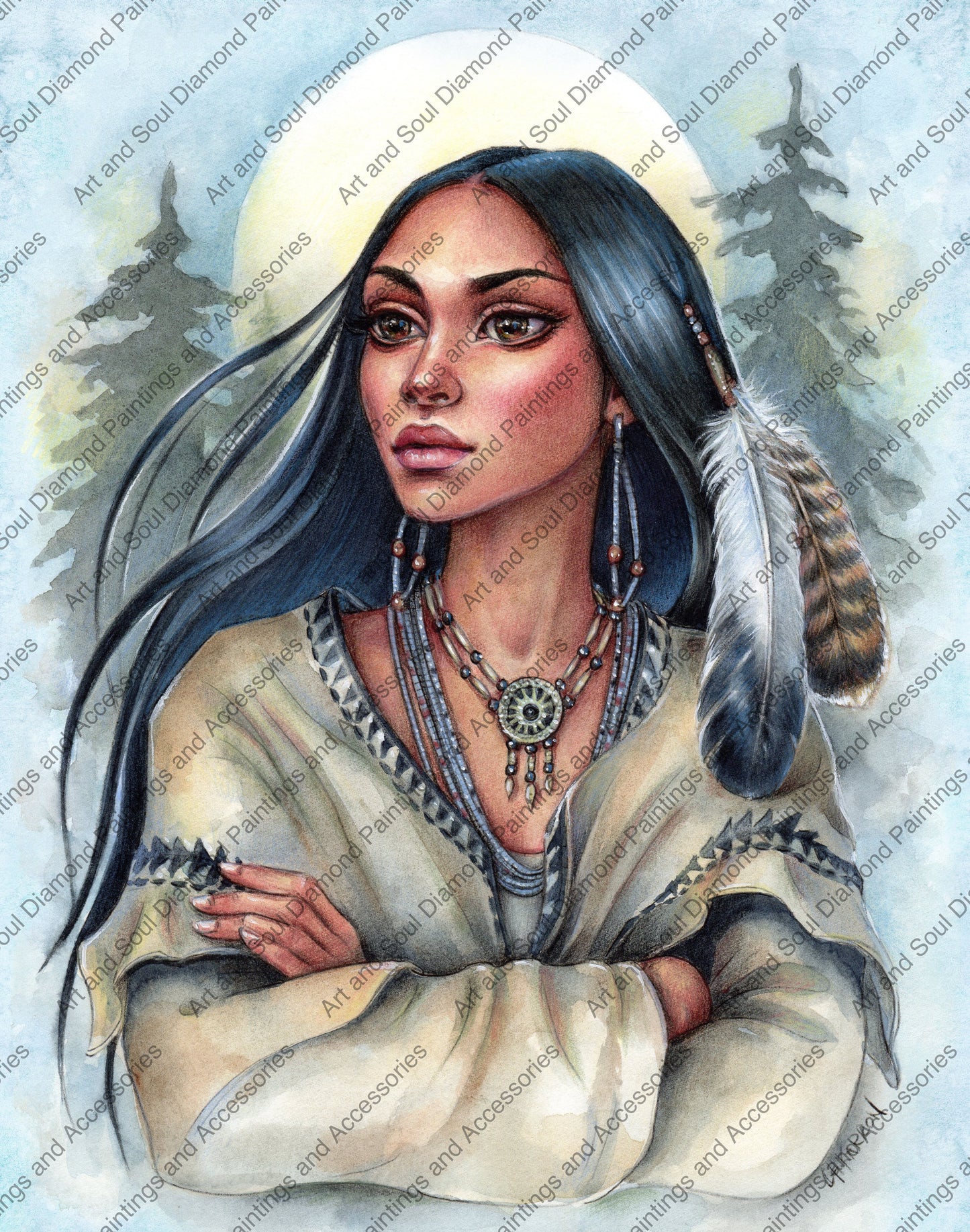 Sacred Feathers by Christine Karron