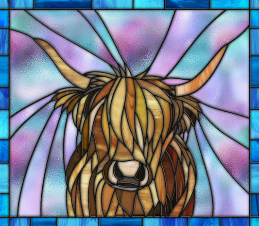 Highland Cow by Front Porch Studio