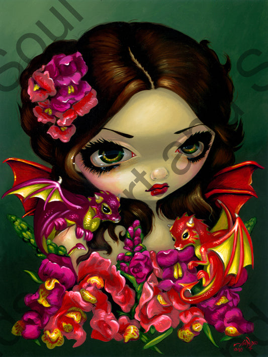 Snapdragon Fairy by Jasmine Becket Griffith