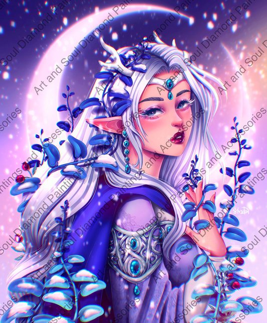 Winter Princess by Yaroslava Guskova