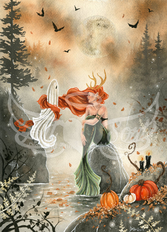 Ghosty Meets a Mermaid By A Woodland Fairytale